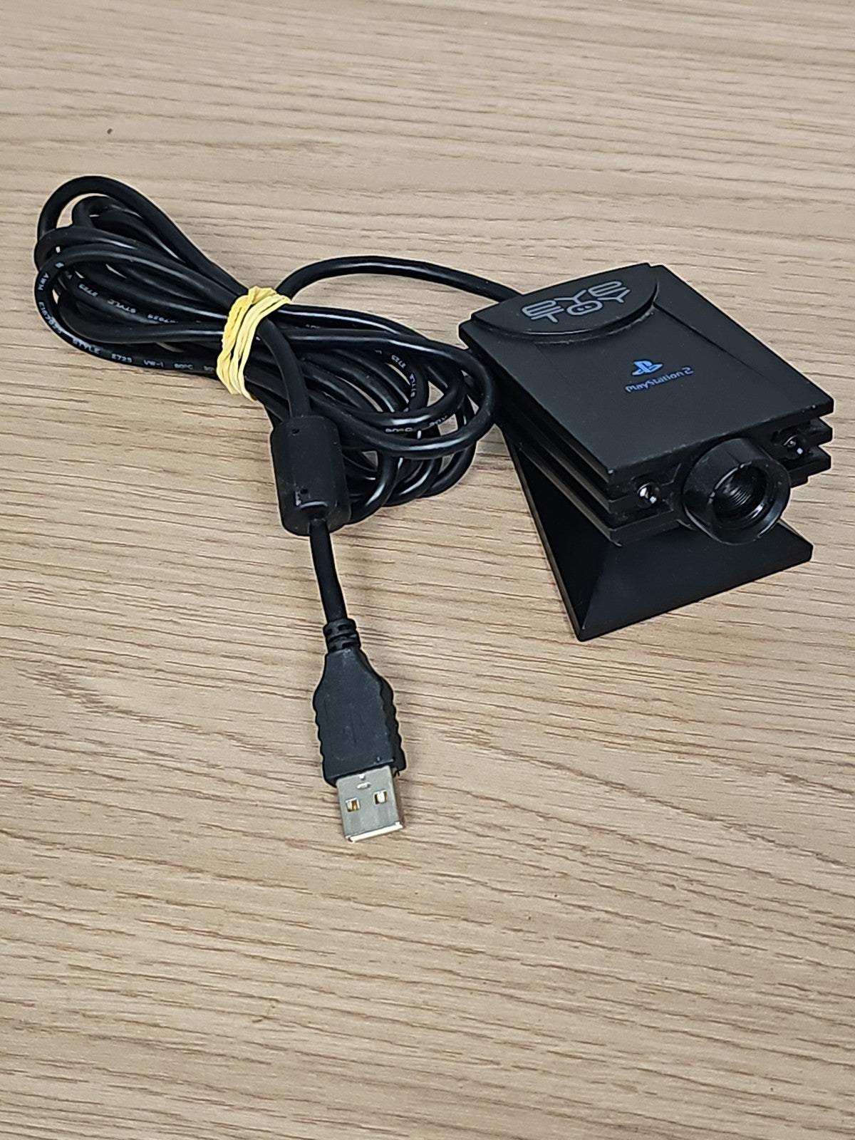 Caméra EyeToy Sony PlayStation 2 PS2 accessoire rétro vintage USB noir