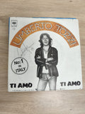 Vinyle 45 tours Umberto Tozzi Ti Amo pochette illustrée CBS 5272