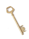 Clé ancienne en métal vintage, objet rétro déco collection, accessoire authentiq
