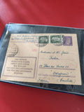 Ancienne enveloppe oblitérée Allemagne philatélie, timbres Deutsches Reich