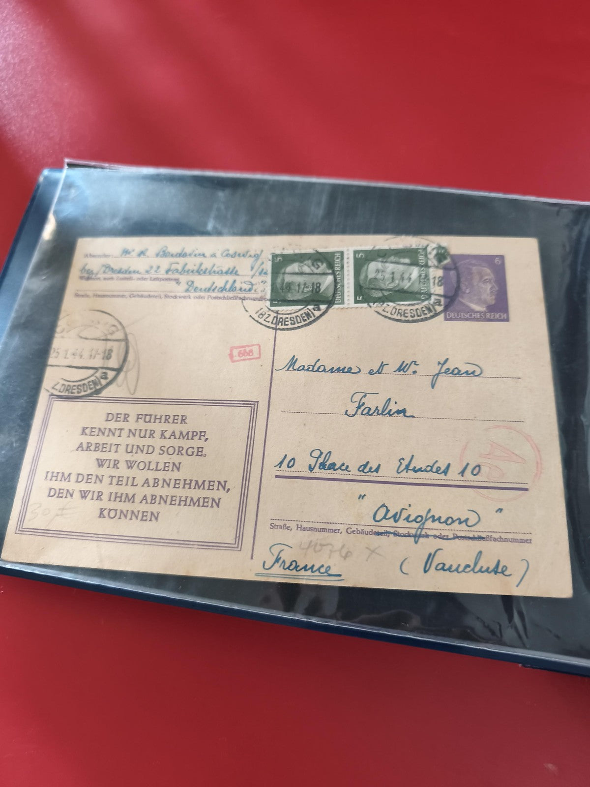 Ancienne enveloppe oblitérée Allemagne philatélie, timbres Deutsches Reich