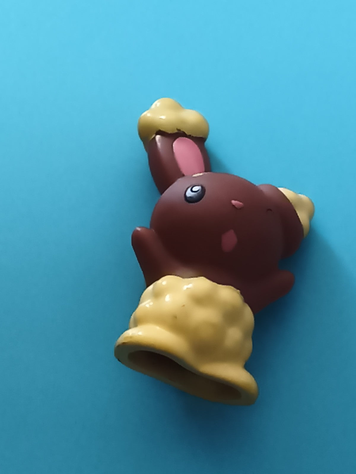 Marionnette doigt Pokémon Buneary figurine jouet plastique marron jaune