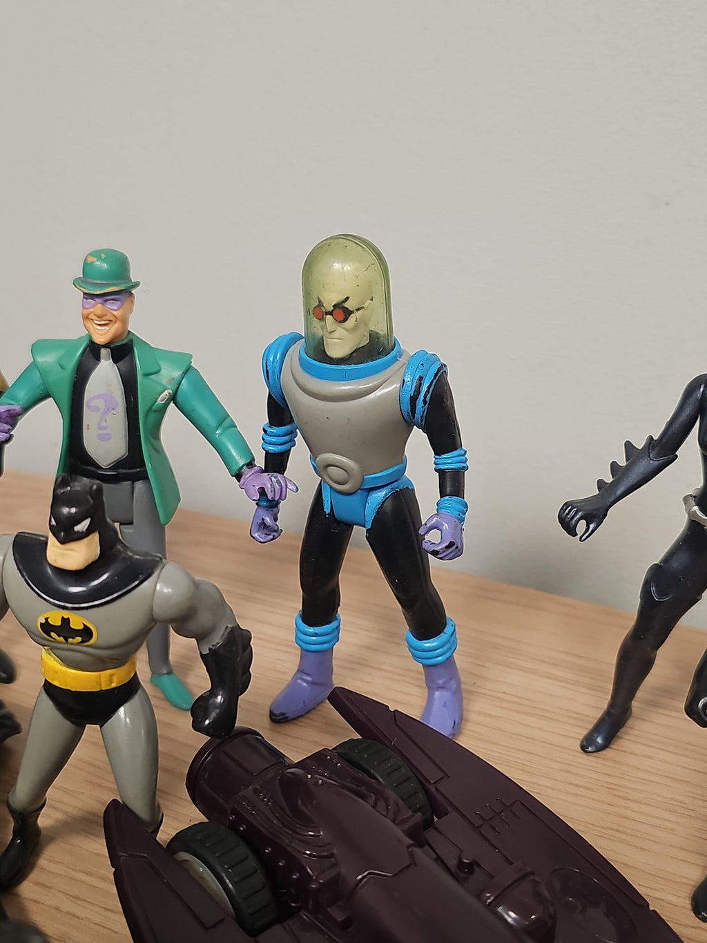 Lot ancien de figurines rétro Batman jouets vintage collection DC Comics occasio