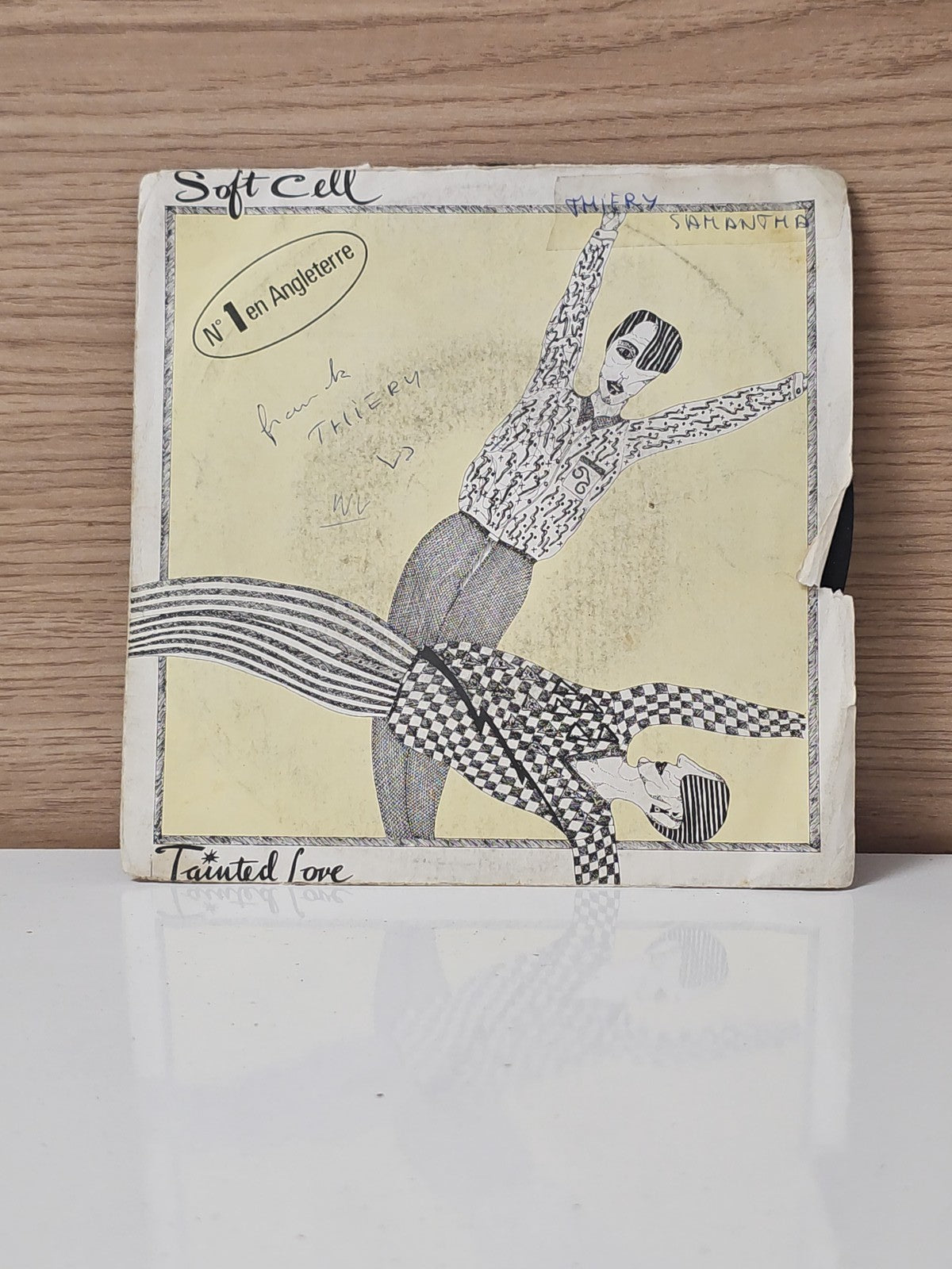 Retro 45 rpm vinyl Taunted Love vintage collector's record for vintage enthusiasts