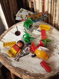 Lot accessoires Playmobil vintage 1970 pièces rétro ancien figurine mobilier