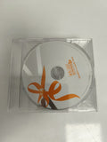 CD musique édition asiatique ruban orange boîtier cristal