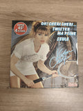 Vinyle 45T Karen Cheryl Oh! Chéri Chéri 4 titres tennis pochette signée