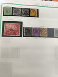 Timbres Allemagne Deutsche Post oblitérés années 1946-1947 philatélie