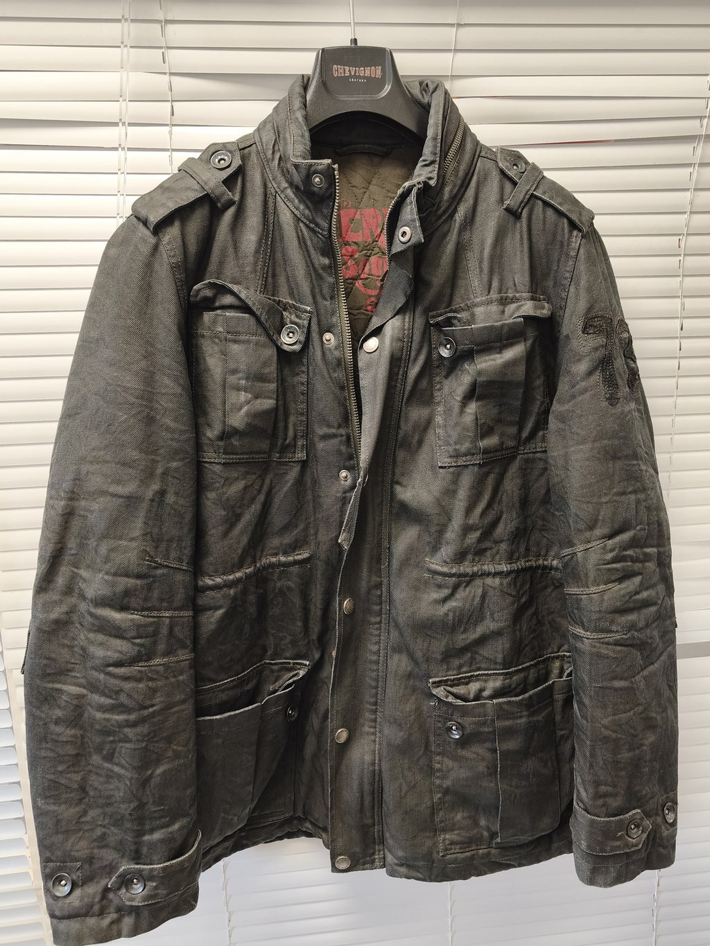 Blouson homme vintage Pepe Jeans taille L ancien veste rétro collectionneur