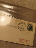 Carte postale oblitérée Glacier Park 1950 timbre USA Montana philatélie (Ref 27)