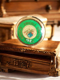 Pin's vintage Amicale Sportive St Seurin football émaillé vert blason ancien
