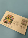 Enveloppe FDC premier jour d?émission 150e anniversaire Horticulture fleurs