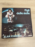 Vinyle 45 tours Alan Sorrenti Figli delle stelle pochette Carrere d'occasion