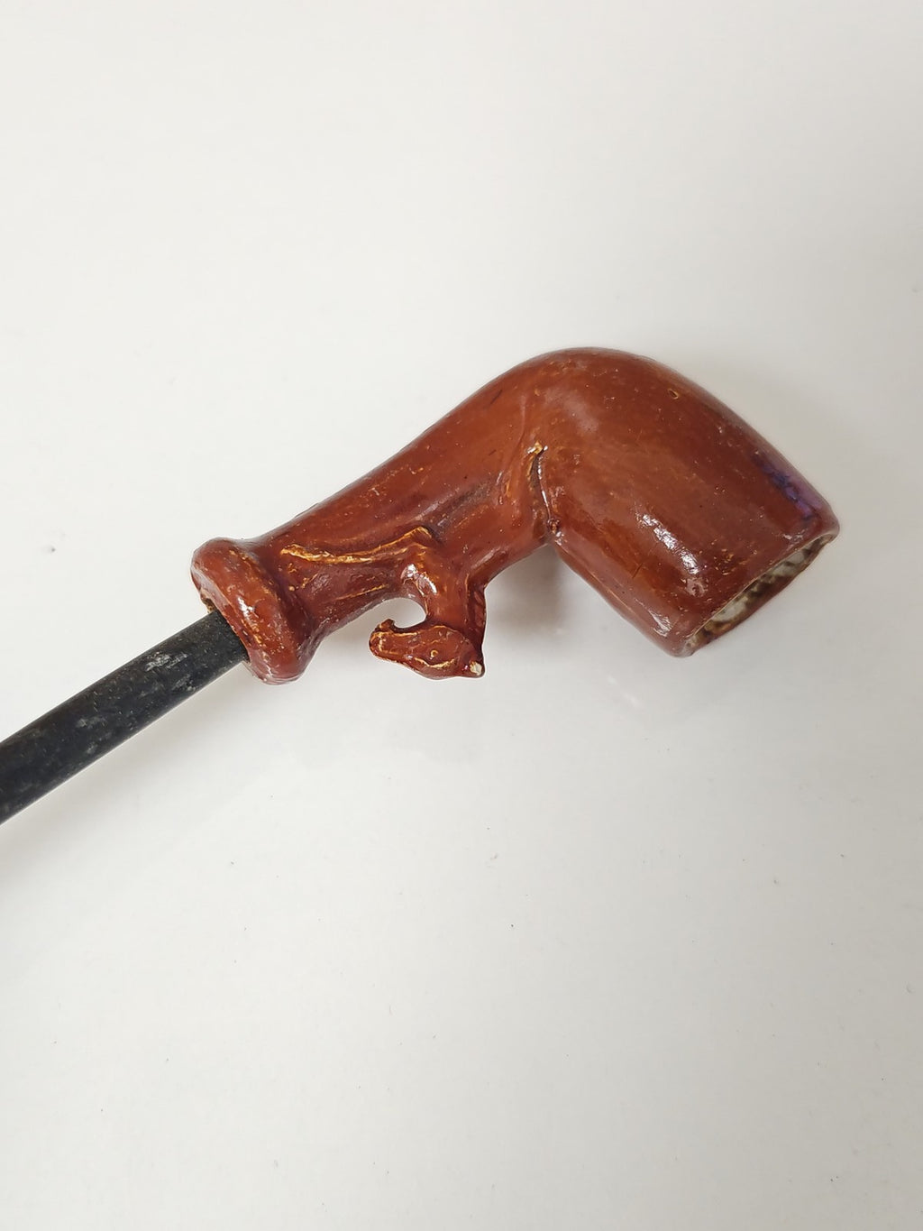 Pipe ancienne sculptée vintage ? Objet de collection rétro pour amateur fumeur