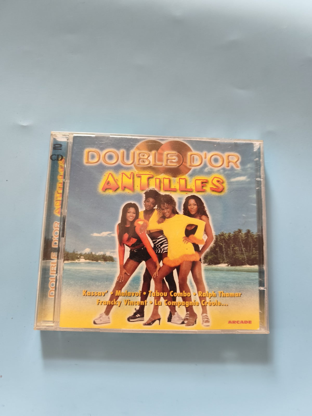 CD Double d'Or Musique Antillaise Compilation, 2 Disques, Sonorités Caraïbes