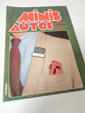 Magazine ancien vintage sur miniatures autos collection automobiles rétro rare