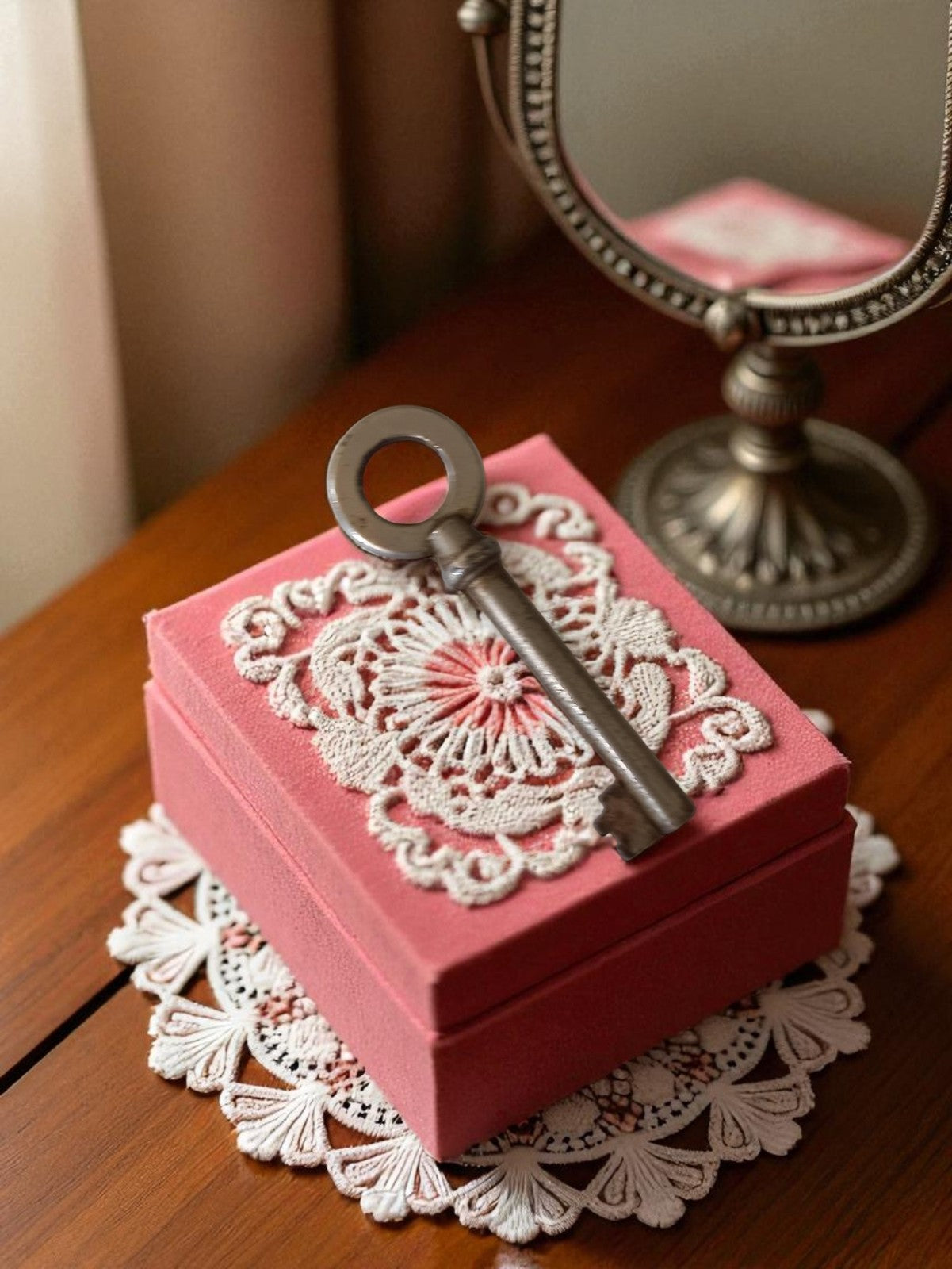 Petite clé ancienne vintage pour porte ou meuble de manoir, collection déco rétr