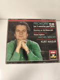 CD Prokofiev 5 Concertos Piano Michel Béroff Kurt Masur EMI classique