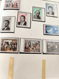 Timbres anciens République du Tchad neufs – personnages et histoire, philatélie