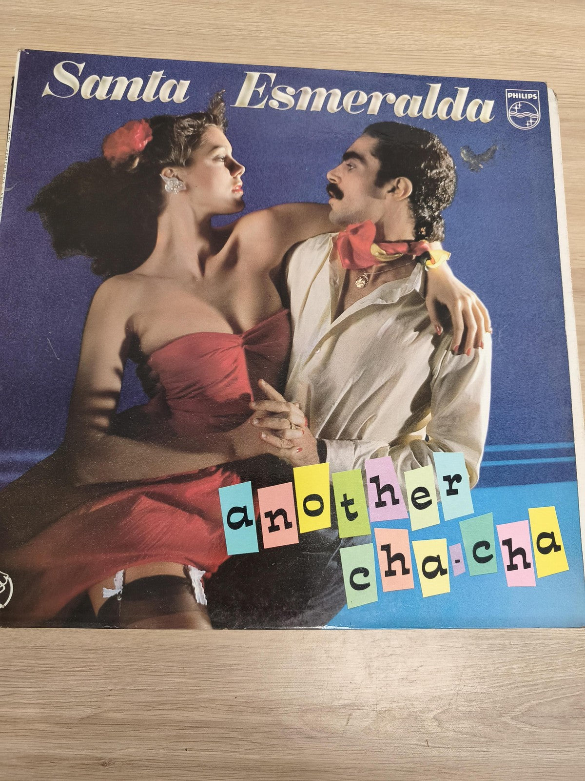 Vinyle 33T Santa Esmeralda Another Cha Cha pochette danse colorée Philips
