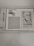 Feuillet CEF Henri Mondor 1988 philatélie timbre illustré oblitération FDC