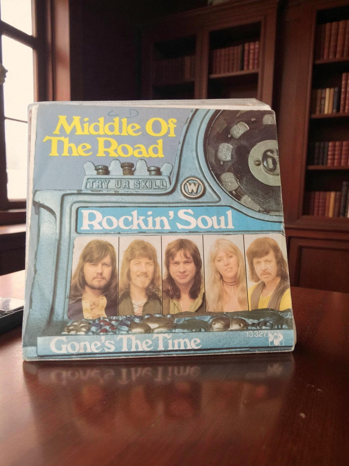 Vinyle 45T Middle Of The Road Rockin' Soul vintage rétro pochette à restaurer