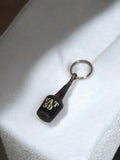 Porte-clés ancien publicitaire VAT 69, accessoire rétro collection vintage whisk
