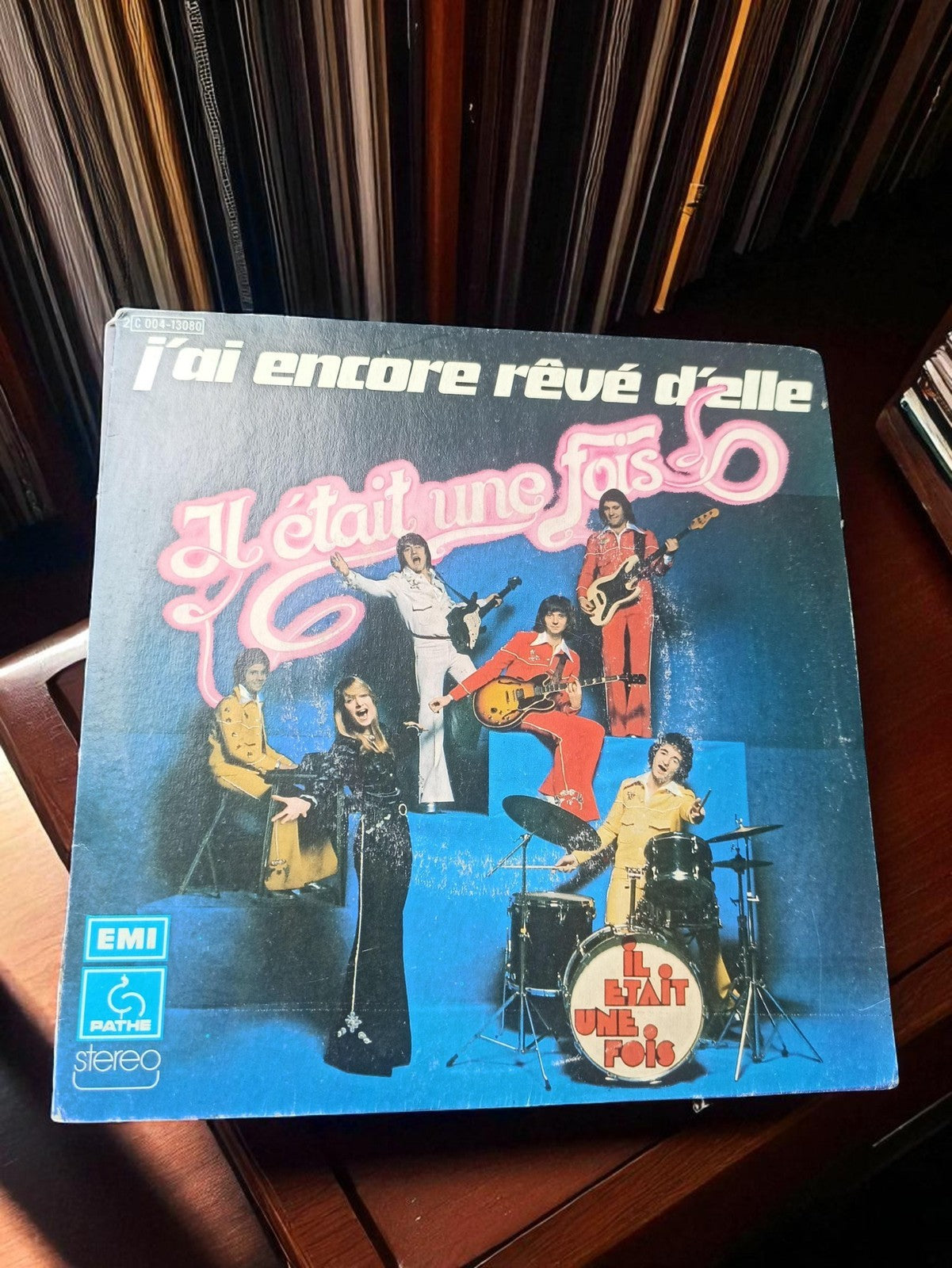 Disque vinyle 33 tours Il était une fois EMI Pathé vintage années 70 rétro