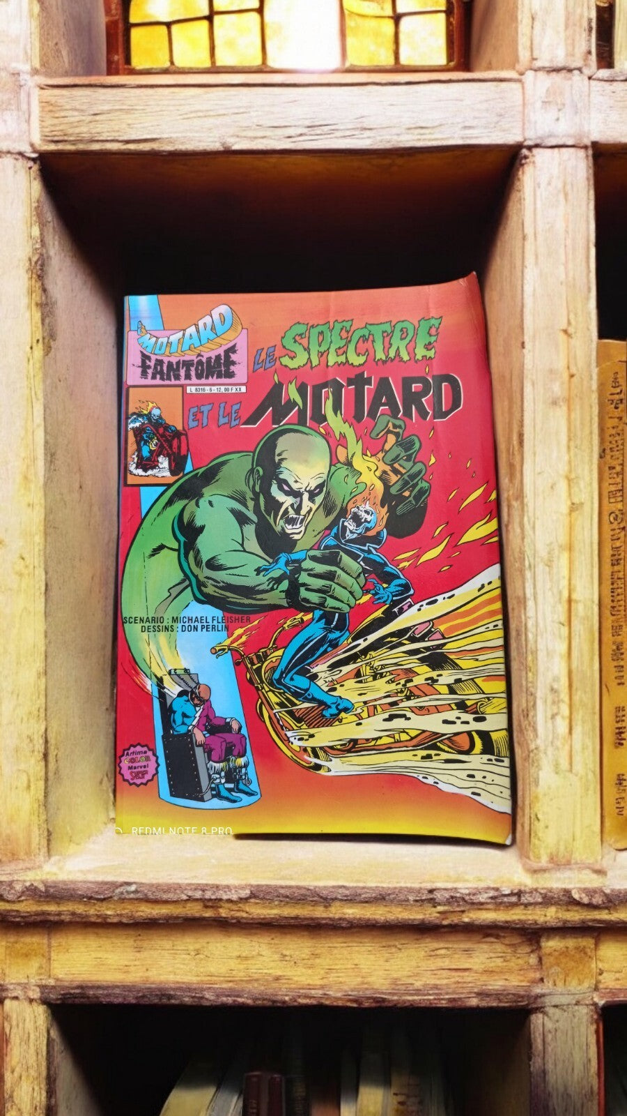 Comics vintage Le Spectre et le Motard Fantôme Marvel France