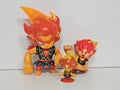 Figurines Yo-Kai Watch Blazion et Waru-Nyan Jouets articulés Yokai Watch occasio