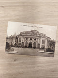 Ancienne carte postale Limoges Cirque Municipal, photo noir et blanc rétro