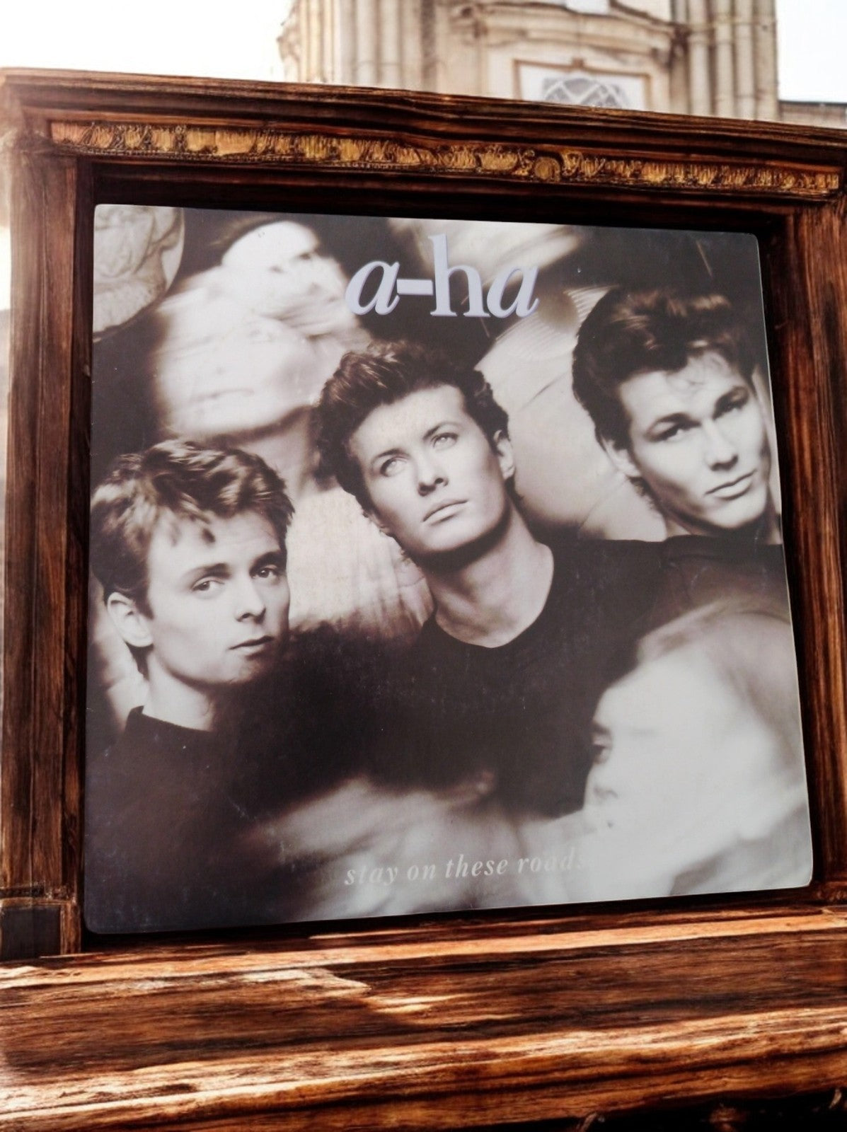 Vinyle a-ha Stay on These Roads vintage pop années 80 disque 45 tours