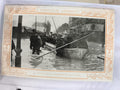CPA Paris 1910 Chocolat Lombart inondation Le Maire d'Ivry sauvetage