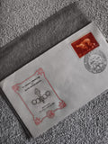 Lettre premier jour Jeux Olympiques Brésil 1975 timbre cachet philatélie (Ref 27