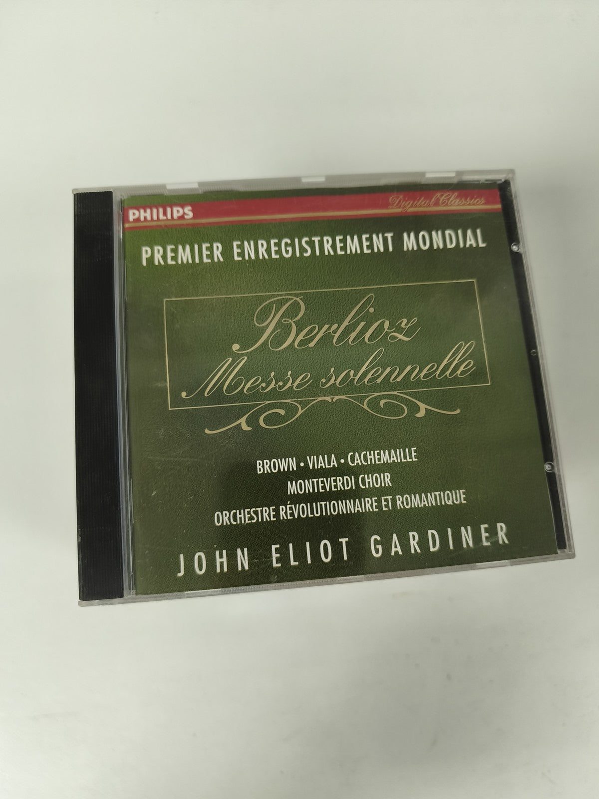 CD Berlioz Messe solennelle Philips John Eliot Gardiner Orchestre Révolutionnair