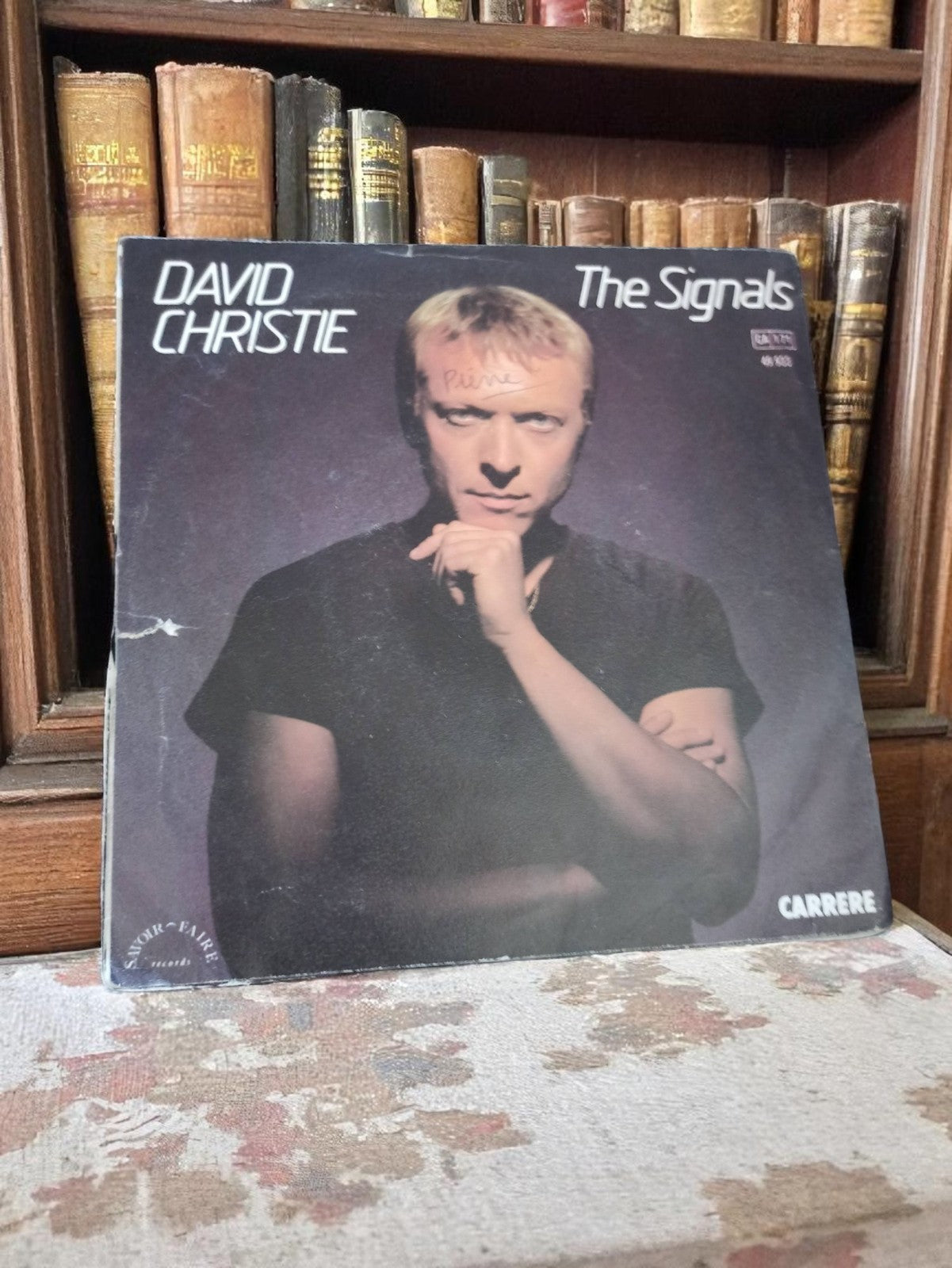 Vinyle 45 tours David Christie The Signals vintage Carrere rétro collector