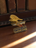 Pin's vintage Les Marins de la Route Garrone rétro doré, badge ancien camionneur
