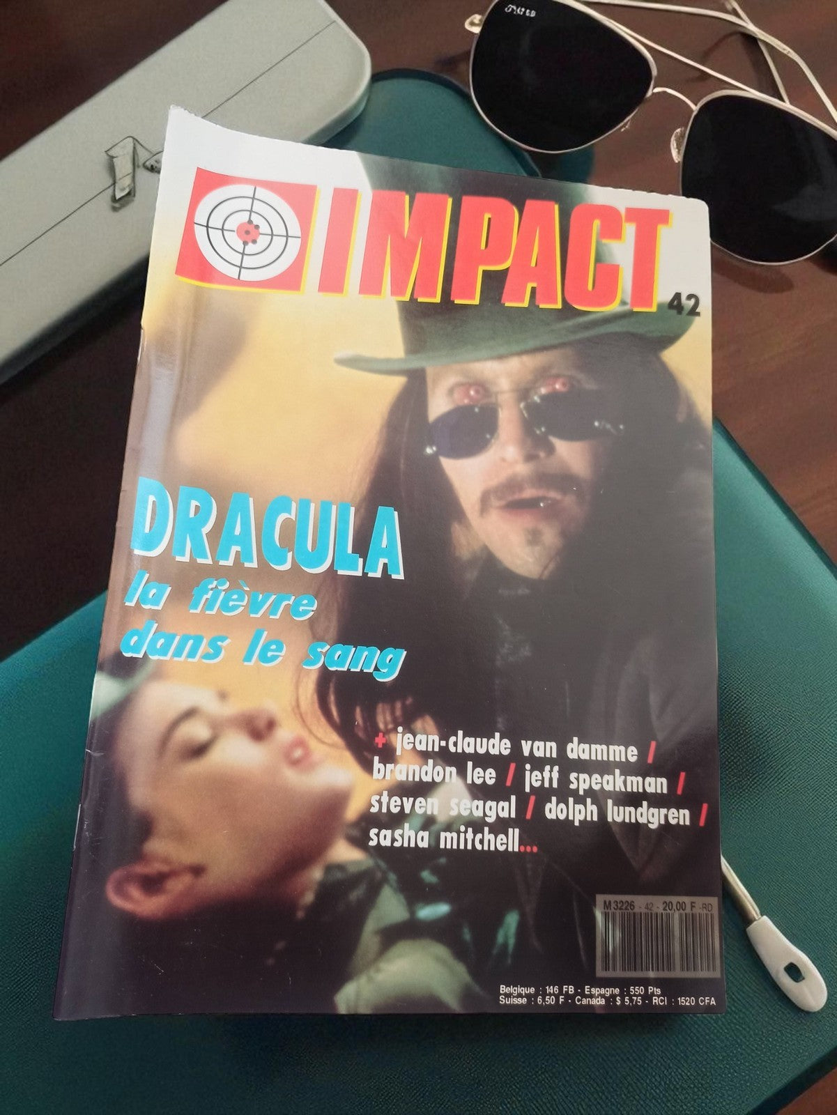 Magazine cinéma Impact n°42 vintage Dracula très bon état rétro 90s