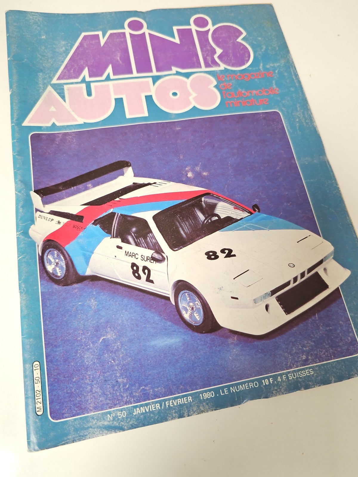 Magazine vintage automobile miniature ancien rétro collection mini autos rare