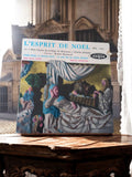 Vinyle 45 tours L'Esprit de Noël Vogue Petit Chœur Montreux pochette crèche