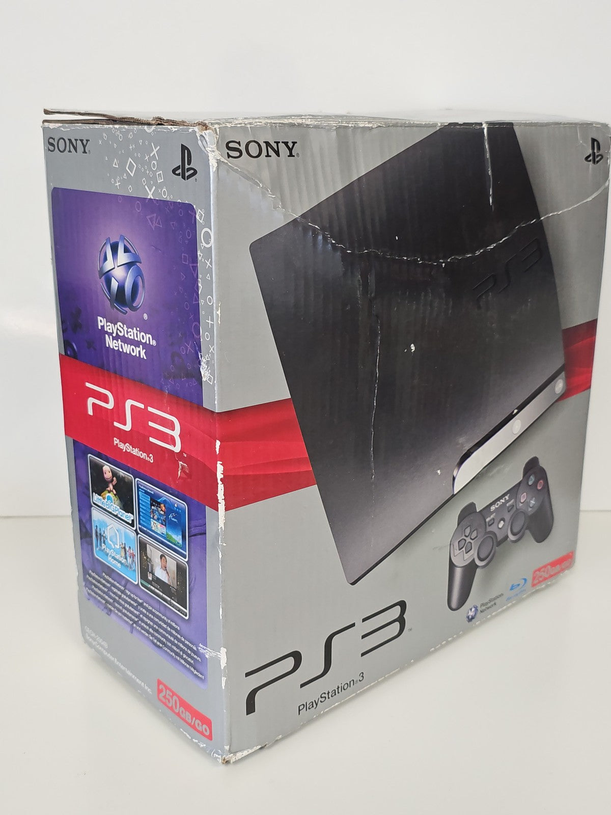Boîte vide originale pour console Sony Playstation 3 PS3, emballage d'origine Pl
