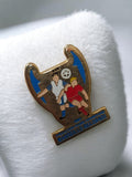 Pin's vintage Olympique de Marseille OM Belgrade coupe football ancien émaillé