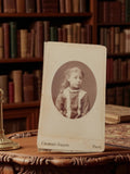 Photographie ancienne Charles Gallot cabinet portrait vintage XIXe curiosités