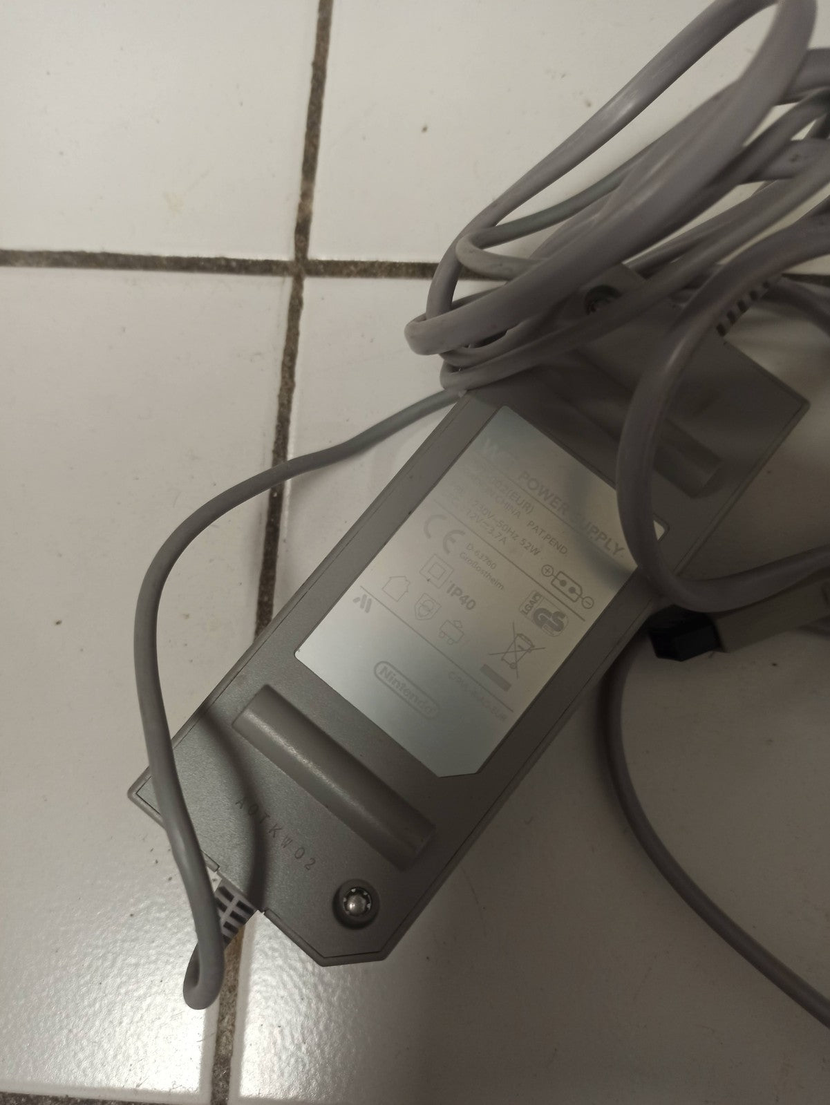 Cable alimentation nintendo Wii