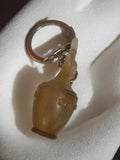 Porte-clés ancien publicitaire vintage cruche translucide rétro accessoire déco