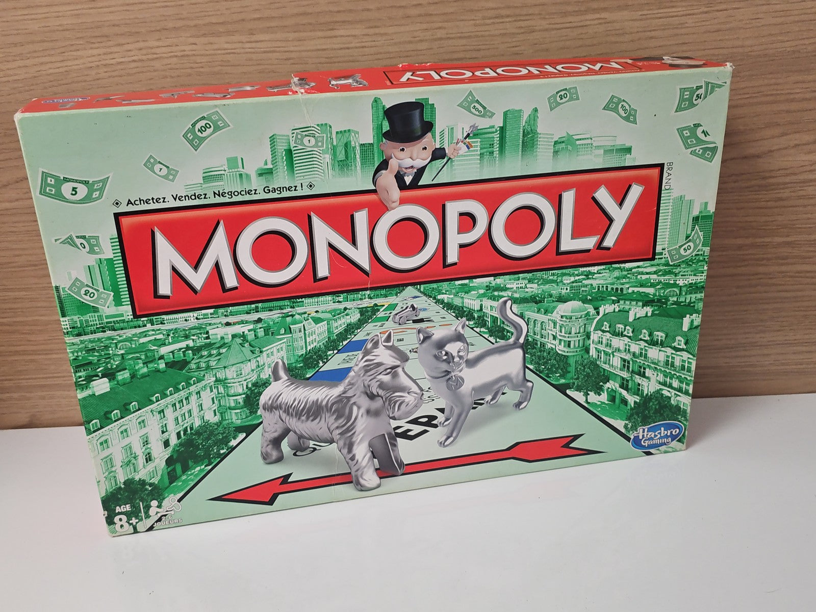 Jeu de société Monopoly Hasbro Gaming version française classique complet