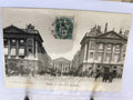 Carte postale CPA Paris Rue Royale Madeleine L.J & Cie timbre 5c architecture