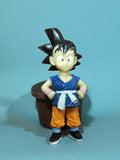 Figurine Dragon Ball Z Son Goku rétro vintage, jouet ancien DBZ bleu orange