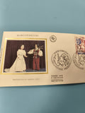 Enveloppe FDC Marionnettes timbre 1,80 France premier jour d?émission