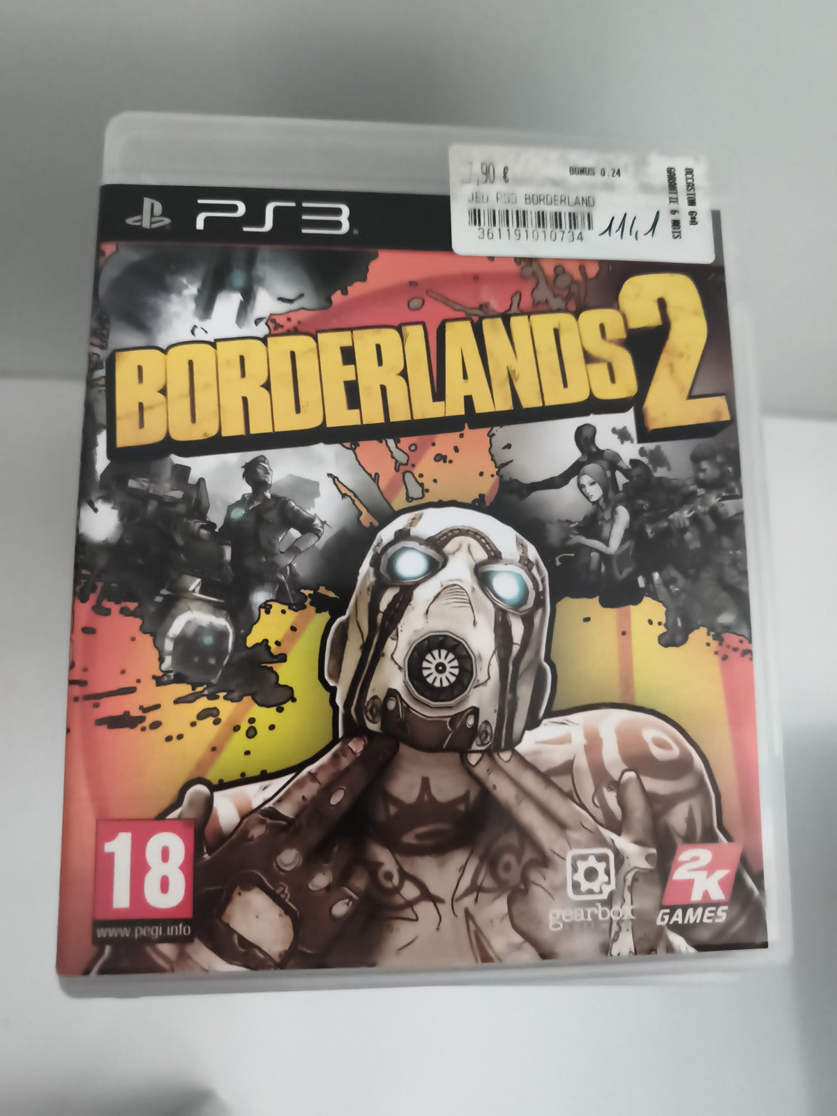 Jeu PS3 Borderlands 2 PlayStation complet 2K Games Gearbox PEGI 18